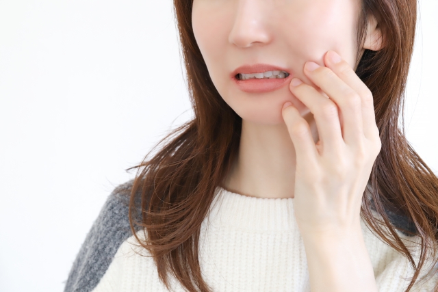 治療を中断している歯