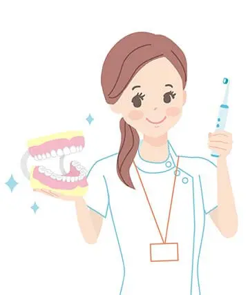 歯科衛生士の先輩スタッフの声